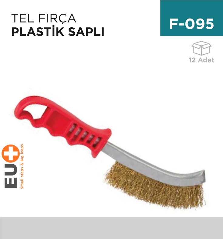 TEL FIRÇA PLASTİK SAPLI