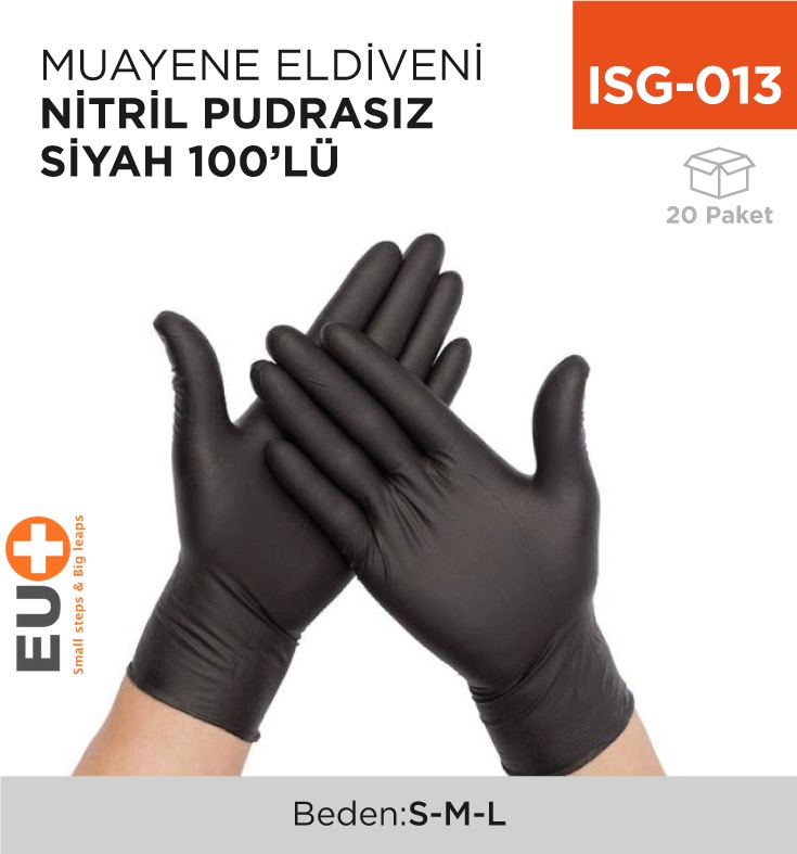 MUAYENE ELDİVENİ NİTRİL PUDRASIZ SİYAH 100LÜ - 1. Minimum sipariş tutarı 5.000TL'dir (KDV hariç).
2. Fiyatlarımız İzmir teslim fiyatlarıdır; kargo ücreti Kargo ve Teslimat Politikası'na göre hesaplanır (₺100.000 ve üzeri siparişlerde ücretsiz).
3. Spot ve sipariş üzerine tedarik edilen ürünlerde stok durumu ve teslim süresi sipariş onayında bildirilir.
4. Kusurlu, hasarlı veya yanlış gönderilen ürünler, teslimden itibaren 14 gün içinde bildirilmesi hâlinde iade alınır.
5. Şahıs şirketlerine ve tüzel kişilere faturalı satış yapılmaktadır; bireysel tüketicilere satış yapılmamaktadır.