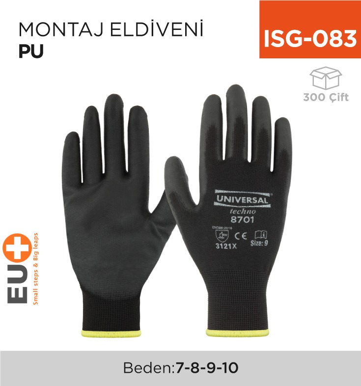 MONTAJ ELDİVENİ PU/B(8701)