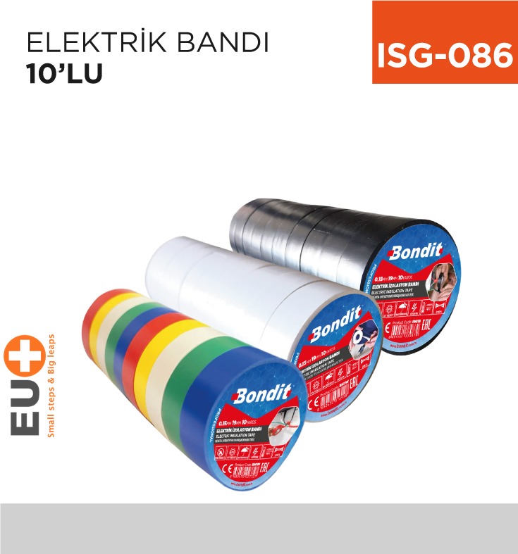 İZOLE ELEKTRİK BANDI (10 LU) - 1. Minimum sipariş tutarı 5.000TL'dir (KDV hariç).
2. Fiyatlarımız İzmir teslim fiyatlarıdır; kargo ücreti Kargo ve Teslimat Politikası'na göre hesaplanır (₺100.000 ve üzeri siparişlerde ücretsiz).
3. Spot ve sipariş üzerine tedarik edilen ürünlerde stok durumu ve teslim süresi sipariş onayında bildirilir.
4. Kusurlu, hasarlı veya yanlış gönderilen ürünler, teslimden itibaren 14 gün içinde bildirilmesi hâlinde iade alınır.
5. Şahıs şirketlerine ve tüzel kişilere faturalı satış yapılmaktadır; bireysel tüketicilere satış yapılmamaktadır.