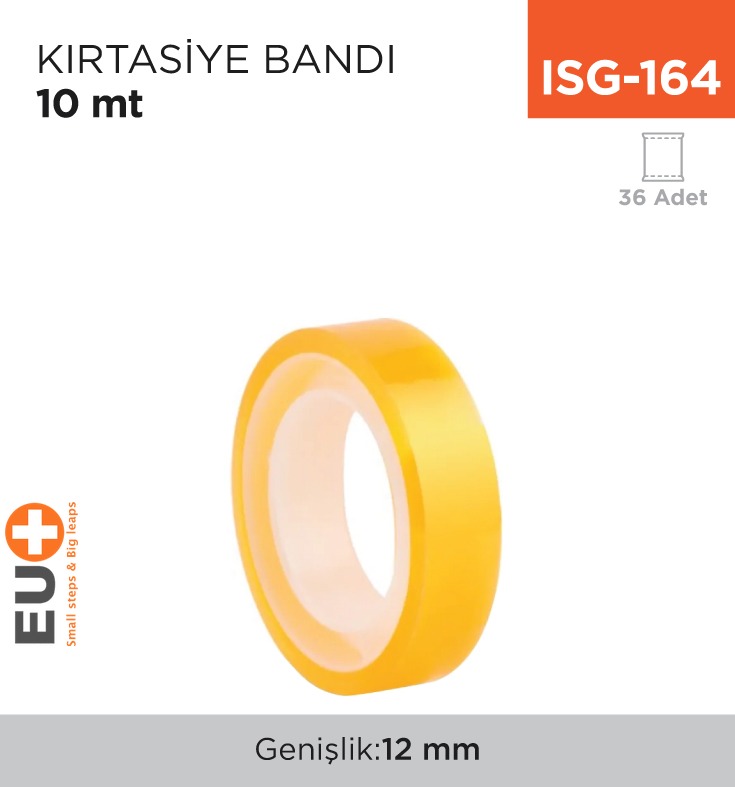 KIRTASİYE BANDI 12 MM*10 MT (40 AD)