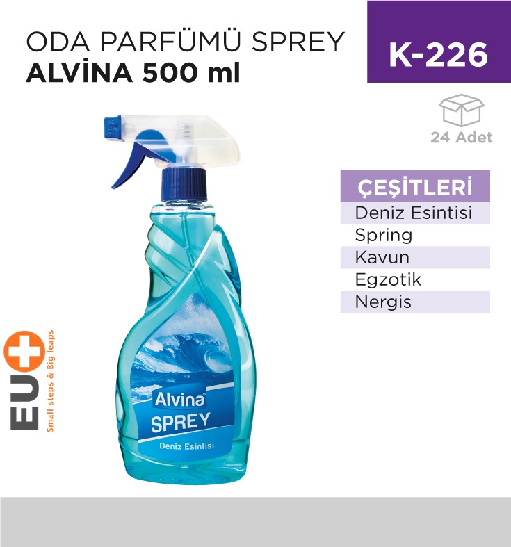 ODA PARFÜMÜ SPREY ALVİNA 500 ML