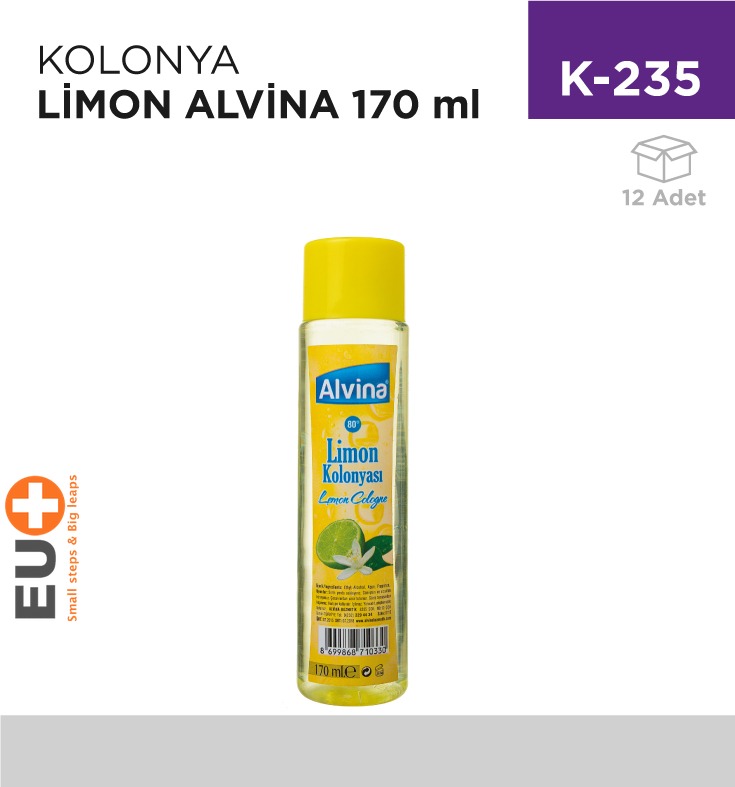 KOLONYA LİMON ALVİNA 200 ML - 1. Minimum sipariş tutarı 5.000TL'dir (KDV hariç).
2. Fiyatlarımız İzmir teslim fiyatlarıdır; kargo ücreti Kargo ve Teslimat Politikası'na göre hesaplanır (₺100.000 ve üzeri siparişlerde ücretsiz).
3. Spot ve sipariş üzerine tedarik edilen ürünlerde stok durumu ve teslim süresi sipariş onayında bildirilir.
4. Kusurlu, hasarlı veya yanlış gönderilen ürünler, teslimden itibaren 14 gün içinde bildirilmesi hâlinde iade alınır.
5. Şahıs şirketlerine ve tüzel kişilere faturalı satış yapılmaktadır; bireysel tüketicilere satış yapılmamaktadır.