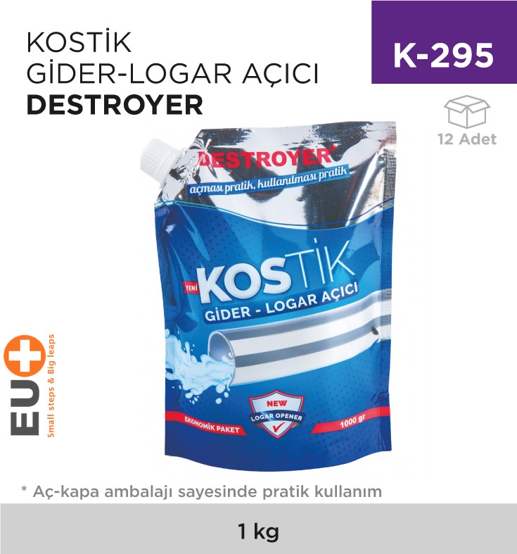 KOSTİK GİDER-LOGAR AÇICI DESTROYER 1 KG - 1. Minimum sipariş tutarı 5.000TL'dir (KDV hariç).
2. Fiyatlarımız İzmir teslim fiyatlarıdır; kargo ücreti Kargo ve Teslimat Politikası'na göre hesaplanır (₺100.000 ve üzeri siparişlerde ücretsiz).
3. Spot ve sipariş üzerine tedarik edilen ürünlerde stok durumu ve teslim süresi sipariş onayında bildirilir.
4. Kusurlu, hasarlı veya yanlış gönderilen ürünler, teslimden itibaren 14 gün içinde bildirilmesi hâlinde iade alınır.
5. Şahıs şirketlerine ve tüzel kişilere faturalı satış yapılmaktadır; bireysel tüketicilere satış yapılmamaktadır.