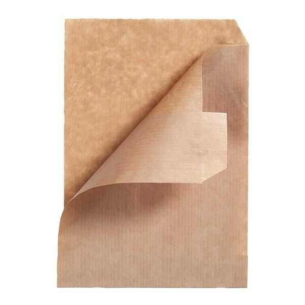 Kraft Hamburger Poşeti Düz 15x20 cm - 15 cm eninde ve 20 cm boyunda baskısız kraft renkte, iki tarafı açık, kullan at, şamua kraft kağıt hamburger ve tost kağıdıdır. 5 kg'lik bir pakette yaklaşık 1.600 adet hamburger poşeti bulunmaktadır.
Hamburger, tost ve poğaça ile kullanıma uygundur.
1. kalitede gıda ile temasa uygun, doğa dostu malzemeden üretilmiştir.