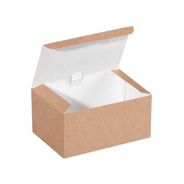 Kraft Karton Nuget Kutusu Küçük 12x8x6 cm