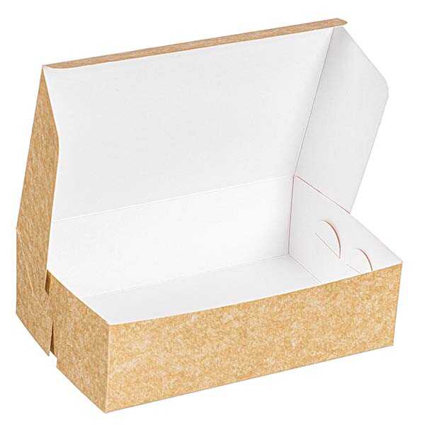 Kraft Karton Kuru Pasta Kutusu 500gr 20x13x6 cm - Kraft Karton Kuru pasta Kutusu eni 13 cm, uzunluğu 20 cm ve yüksekliği 6 cm olan kraft tek kullanımlık Kuru pasta kutusudur.

Plastiğe alternatif, daha çevre dostu olan kutu içi film kaplı olmadığı için doğada %100 çözünür.

Kraft Karton Kuru Pasta Kutusu 500gr 20x13x6 cm, Kuru pasta, kurabiye, mini pizza, tart, turta, tartolet, börekitas gibi yiyeceklerin paket servisinde taşınması için uygundur.