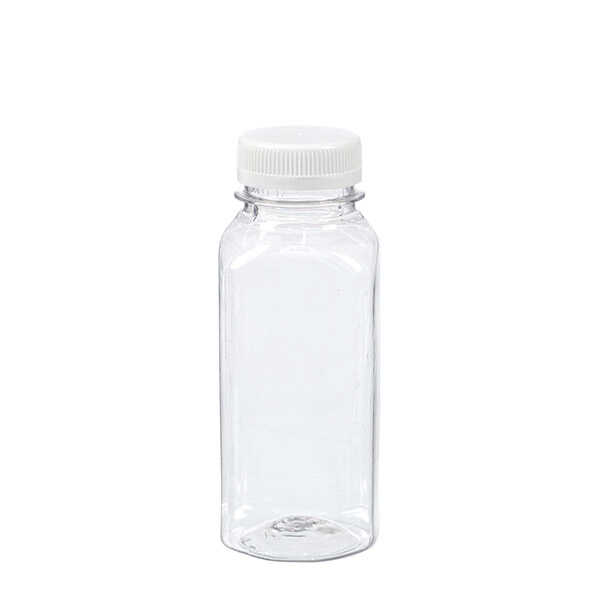 Beyaz Kapaklı Kare Pet Şişe 250 cc - Su, detoks suyu, ayran, meyve suyu, limonata, süt ve daha birçok gazsız içecek için idealdir.
Ürünlerin kapağı emniyetli kapaktır, sızdırmaz. Emniyet bandı kullanmanıza gerek yoktur. Kapağını dolum sonrası kapamak için alet, makina ya da aparata ihtiyaç yoktur, elle kapatabilirsiniz. Şişe üretiminde kullanılan PET hammadesi BPA içermez, gıdaya uygundur. Siyah ve Beyaz renk kapak seçeneği ile birlikte satılmaktadır. Ürün ağız çapı 3,8 cm, bel çapı 5,2 cm ve yüksekliği 13,3 cm'dir.