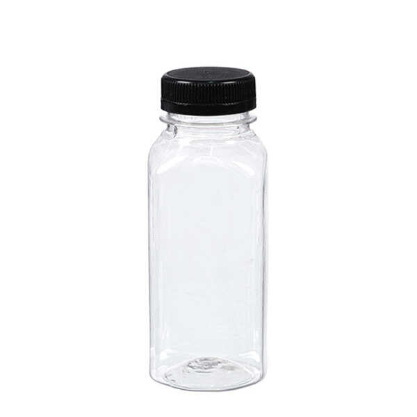 Siyah Kapaklı Kare Pet Şişe 300 cc - Su, detoks suyu, ayran, meyve suyu, limonata, süt ve daha birçok gazsız içecek için idealdir.
Ürünlerin kapağı emniyetli kapaktır, sızdırmaz. Emniyet bandı kullanmanıza gerek yoktur. Kapağını dolum sonrası kapamak için alet, makina ya da aparata ihtiyaç yoktur, elle kapatabilirsiniz. Şişe üretiminde kullanılan PET hammadesi BPA içermez, gıdaya uygundur. Siyah renk kapak ile birlikte satılmaktadır. Ürün gramajı 22 gr ,ağız çapı 3,8 cm, bel çapı 5,4 cm ve yüksekliği 14,1 cm'dir.
