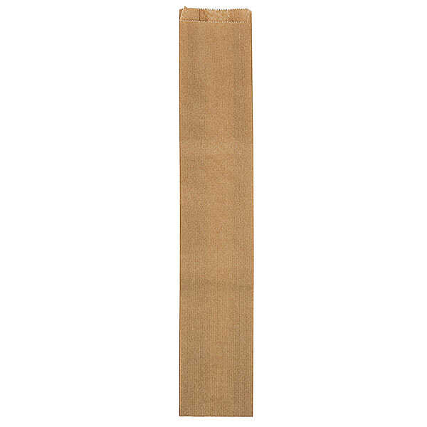 Kraft Baget Kağıdı Düz 10x59x5 cm - 10 cm eninde, 59 cm uzunluğunda ve 5 cm körüklü, düz renk, kullan at şamua baget kese kağıdıdır. Yandan körüklüdür, altta körüğü bulunmamaktadır.

10 kg'luk bir pakette yaklaşık 1200-1300 adet ürün bulunmaktadır.

1. kalitede gıda ile temasa uygun malzemeden üretilmiştir.

Renk olarak doğallığı simgelediğinden unlu mamuller için sıklıkla tercih edilen bir kağıt cinsidir.

Yenilenebilen kaynaklardan üretilmiş çevreye duyarlı bir üründür. Geri dönüştürülebilir.