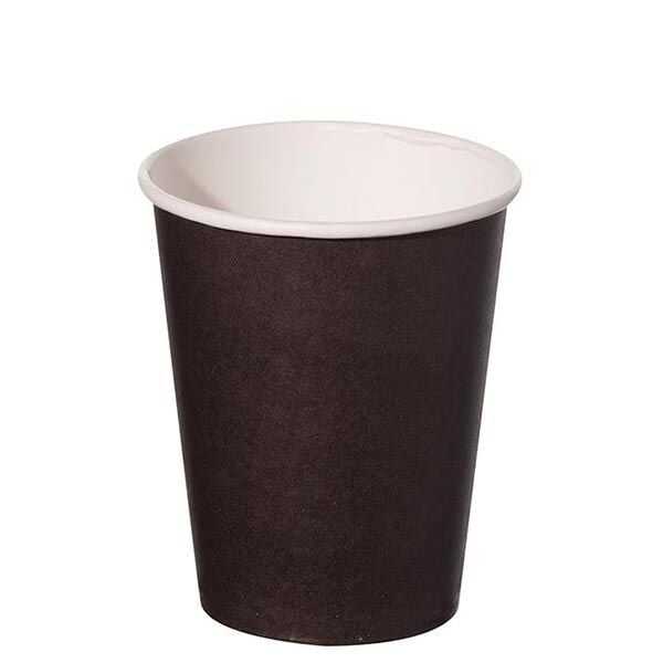 Arnes 8 oz Siyah Karton Bardak - Sıcak ve soğuk içeceklerde kullanabileceğiniz, baskısız, siyah renkte 8 oz (200ml) hacminde karton bardak. Yüksekliği 8,5 cm, ağız çapı 8 cm ebatladırındadır.
90 mm çapındaki sıcak içecek kapakları ile uyumludur. Uyumlu kapak: 8-9-12 oz Karton Bardak Sıcak İçecek Kapağı Siyah ve 8-9-12 oz Karton Bardak Sıcak İçecek Kapağı Beyaz.
Single siyah karton bardaklar 8 oz, 14 oz ve 16 oz olarak mevcuttur.
Özellikle cafe ve restaurantların çay ve kahve servislerine uygun kaliteli bir üründür.
Siyah renkteki baskısız kartonu ile üreticilerin klasikleşen bardak tasarımlarından farklılaşabilmeniz için hızlı bir çözüm sunmaktadır.