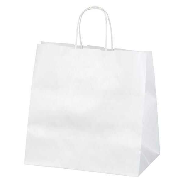 Beyaz Kraft Çanta Büyük Boy 31x20x31 cm - 31 cm eninde, 31 cm boyunda ve 20 cm taban genişliğinde, baskısız, büküm saplı, 90 gr kağıt gramajında, kaliteli, beyaz kraft kağıt çantadır.

Restaurant ve cafelerin paket servislerinde, hediyelik eşya mağazalarında kaliteli ve kalın malzemeden üretildiği için şık ve güvenilir taşıma sağlar.

Salata kabı ve sıcak servis yemek kapları gibi geniş tabanlı ürünlere uygun bir üründür. Özellikle 2 ve 3 bölmeli alüminyum ve plastik yemek kaplarına uygun, alt tabanı geniş kağıt çantadır.

Geri dönüşümü yapılabilen doğa dostu bir üründür.