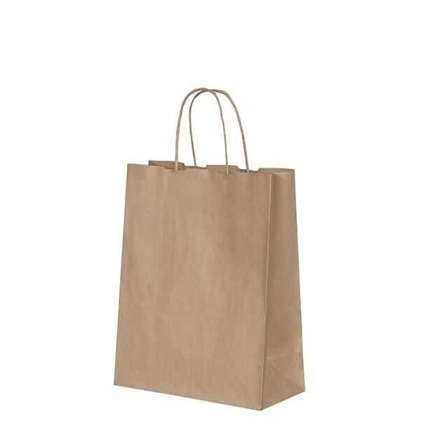 Naturel Kraft Çanta Küçük Boy 22x10x26 cm - 22 cm eninde, 26 cm boyunda ve 10 cm taban genişliğinde, baskısız, bükümlü saplı, 90 gr kağıt gramajında, kaliteli, naturel kraft kağıt çanta.
Restaurant ve cafelerin paket servislerinde, hediyelik eşya mağazalarında kaliteli ve kalın malzemeden üretildiği için şık ve güvenilir taşıma sağlar.
Geri dönüşümü yapılabilen doğa dostu bir torbadır.