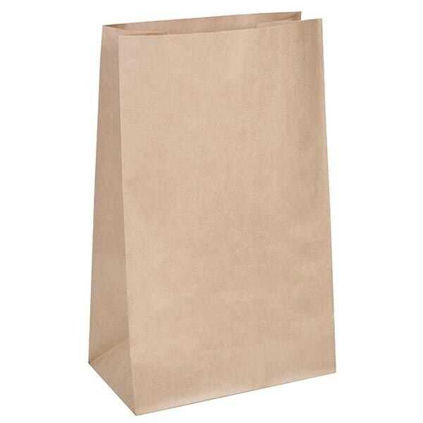 Sapsız Kraft Taşıma Torbası Uzun 27x15,5x43 cm - 27 cm eninde,43 cm yüksekliğinde ve 15,5 cm taban genişliğinde, kraft kağıttan, kare dipli, sapsız, 90 gr kağıt kalitesinde, baskısız natürel kahve renkte kraft kağıt taşıma torbası.
Yüksekliğinin 43 cm olması sebebiyle restaurant ve cafelerin paket servislerinde ağzını kıvırıp zımbalayarak kullanım için idealdir. Kaliteli ve ekstra kalın malzemeden üretildiği için şık ve güvenilir taşıma sağlar.
Geri dönüşümü yapılabilen doğa dostu bir üründür.