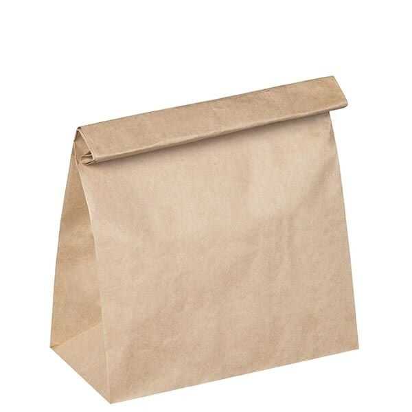 Sapsız Kraft Taşıma Torbası Orta Boy 22x12x31cm - 22 cm eninde, 31 cm boyunda ve 12 cm taban genişliğinde, kraft kağıttan, kare dipli, sapsız, 70 gr kağıt kalitesinde, baskısız natürel kahve renkte kraft kağıt taşıma torbası.
Uzunluğunun 31 cm olması sebebiyle restaurant ve cafelerin paket servislerinde ağzını kıvırıp zımbalayarak kullanım için idealdir. Kaliteli ve kalın malzemeden üretildiği için şık ve güvenilir taşıma sağlar.
Geri dönüşümü yapılabilen doğa dostu bir üründür.