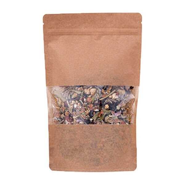Kraft Pencereli Kilitli Doypack 20x30x10 cm - 1000 gr - Kraft Pencereli Kilitli Doypack, 20 cm eninde 30 cm uzunluğunda ve içine konulacak ürüne göre değişmekle birlikte yaklaşık 1000 gr ürün almaktadır. Kraft kağıttan pencereli, gıda ile temasa uygun kilitli doypack ambalajdır.

Kraft Pencereli Torba, kilitli mekanizması sayesinde ürünlerin taze kalmasını ve gıda güvenliğini desteklemektedir. Ön yüzeyinde bulunan penceresi, ürünün tüketici tarafından kolaylıkla görünmesini olanak sağlar. Kraft pencereli kilitli doypack, çevre dostu paketlemeye imkan sunar.

Kraft Pencereli Kilitli Doypack ambalajların 50gr, 100gr, 250gr, 500gr ve 750gr'lık seçenekleri de yer almaktadır.

Çekilmiş kahve, kahve çekirdeği, kuruyemiş, kuru gıda, bakliyat, baharat, bitki çayları, şekerleme, evcil hayvan yemleri, çikolata vb. ürünlerin kullanım alanları bulunmaktadır.