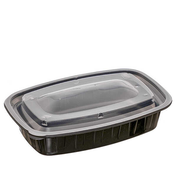 Isıya Dayanıklı Gıda Kabı 500gr - 22,2 cm uzunluğunda, 13,6 cm genişlikde, 4,2 cm derinliği olan 500 gr kapasiteli, dikdörtgen, ısıya dayanıklı ve mikrodalgaya uygun, siyah renkli gıda kabıdır.

Restaurant ve cafelerin paket servislerinde, catering firmalarının davet ve yemek servislerinde kullanabileceği kaliteli ve sıcağa dayanıklı sızdırmaz bir üründür.

Ürün kapaklı satılmaktadır.