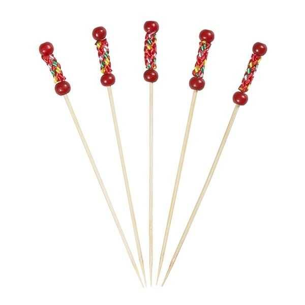 Dekoratif Kırmızı Örgülü Bambu Kürdan 12 cm - 12 cm uzunluğunda bambu malzemeden üretilmiş uç kısmı kırmızı toplu, kırmızı örgülü, dekoratif görünümlü kürdan.
Her türlü kokteyl, davet ve organizasyonlarda sunumlarınıza dekoratif şıklık katar.
Kanepe, mini burger, somon gibi atıştırmalık aperatiflerin dekoratif sunumu için uygundur.
Yenilenebilen kaynaklardan üretilmiş çevreye duyarlı bir üründür. Geri dönüştürülebilir.