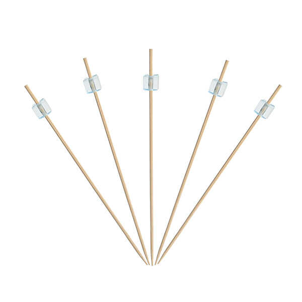 Dekoratif Küp Bambu Kürdan Mavi 9 cm
