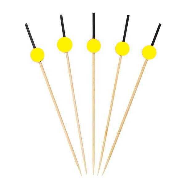 Sarı Davul Bambu Kürdan 12 cm - 12 cm uzunluğunda tek kullanımlık, dekoratif sarı davul bambu kürdandır.

Her türlü kokteyl, davet ve organizasyonlarda aperetif kanepeler, mini burger, somon gibi atıştırmalık gıdaların sunumlarında veya dekoratif amaçlı olarak da kullanabileceğiniz bir üründür.

Bambu malzemeden üretildiği için doğa dostu bir kürdandır.