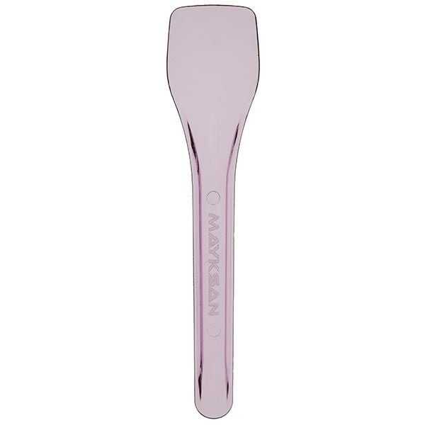 Plastik Dondurma Kaşığı Mor 9,5 cm 1,3 gr - 9,5 cm uzunluğunda,1,32 gr ağırlığında, mor renk, tek kullanımlık sert plastik dondurma kaşığıdır.

Kristal (polistiren) malzemeden üretildiği için maraş dondurması, tava dondurması gibi sert dondurmalar için dayanıklı, lokmacıların kullandığı sıcak sos için de kullanıma çok uygun bir üründür.

Ürünün sarı, turuncu, kırmızı, yeşil ve şeffaf renkleri de mevcuttur.