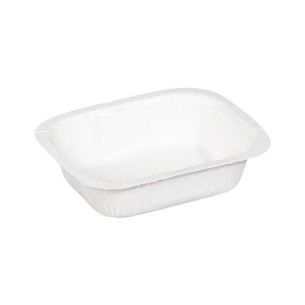 NP02 Sıcağa Dayanıklı Karton Gıda Kabı 150x120 mm - NP02 Karton Gıda Kabı, sıcağa dayanıklı, mikrodalga ve fırına girebilen, içten içe 13,6 x 10,06 cm ebatlarında, 4,1 cm yükseliğinde 420 ml kapasiteli karton gıda kabıdır.
Ürünün KP-NP-02K kodlu kapağı ayrı satılmaktadır.
Paket servislerde (Take away) kullanılan plastik gıda kaplarına alternatif olarak geliştirilmiş, yenilenebilen kaynaklardan üretilmiş çevreye duyarlı bir üründür. Geri dönüştürülebilir.
İçerisindeki gıda - 40°C derecede şoklanıp, -18°C de saklanabilmektedir. Direk olarak +200°C derecedeki ısıtılmış fırında 30 dakika pişirilebilir veya mikrodalga fırınlarda ısıtılabilir.
Eve serviste içerisindeki yemeğin müşteriye yenilebilir sıcaklıkta ulaşmasını sağlar.
Perforeli karton kapağı kase kapatma makinası ile birleştirilip, sızdırmazlık sağlanır.