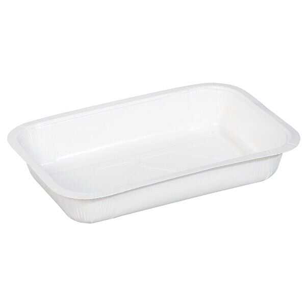 NP07 Sıcağa Dayanıklı Karton Gıda Kabı 255x165 mm - NP07 Karton Gıda Kabı, sıcağa dayanıklı, mikrodalga ve fırına girebilen, içten içe 23,9 x 14,9 cm ebatlarında, 4,5 cm yükseliğinde 1250 ml kapasiteli karton gıda kabıdır.
Ürünün KP-NP-07K kodlu kapağı ayrı satılmaktadır.
Paket servislerde (Take away) kullanılan plastik gıda kaplarına alternatif olarak geliştirilmiş, yenilenebilen kaynaklardan üretilmiş çevreye duyarlı bir üründür. Geri dönüştürülebilir.
İçerisindeki gıda - 40°C derecede şoklanıp, -18°C de saklanabilmektedir. Direk olarak +200°C derecedeki ısıtılmış fırında 30 dakika pişirilebilir veya mikrodalga fırınlarda 800 W 5 dakika ısıtılabilir.
Eve serviste içerisindeki yemeğin müşteriye yenilebilir sıcaklıkta ulaşmasını sağlar.
Perforeli karton kapağı kase kapatma makinası ile birleştirilip, sızdırmazlık sağlanır.