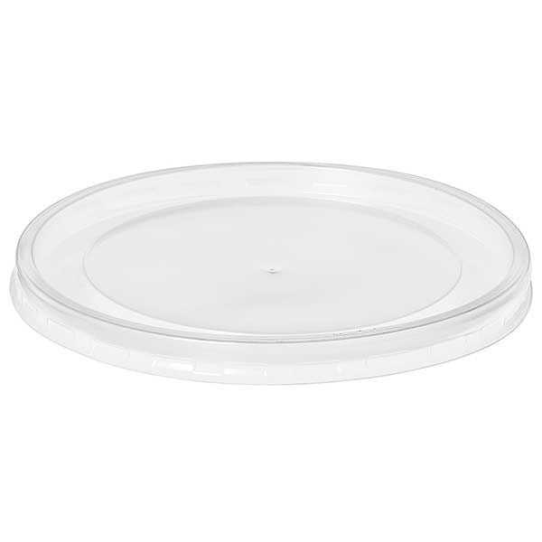 16 oz Beyaz Karton Çorba Kasesi Kapağı Sıcak