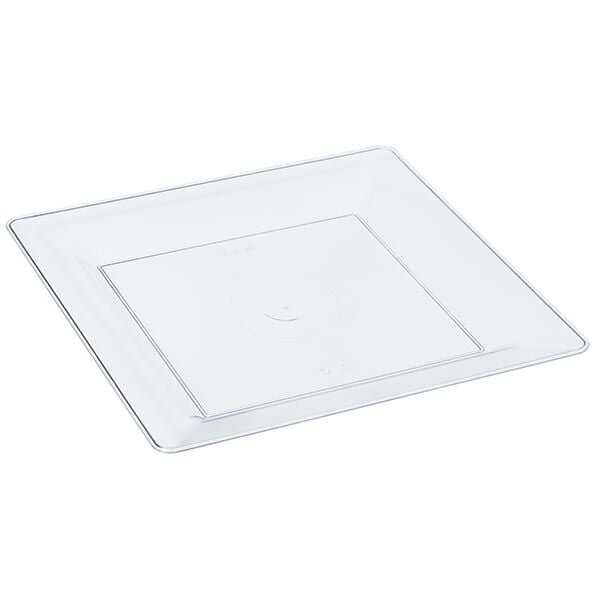 Plastik Kare Şeffaf Tabak 22cm - Sert plastikten üretilmiş, 22 cm ebadında şeffaf plastik kare tabaktır.
Davet, parti, kokteyl ve organizasyonlarınızda tercih edebileceği şık bir üründür.
Ürünün beyaz ve siyah rengi de bulunmaktadır.
Davet, parti, kokteyl ve organizasyonlarınızda pratik ve hızlı bir çözüm sunabilecek şeffaf plastik kare tabaktır.
