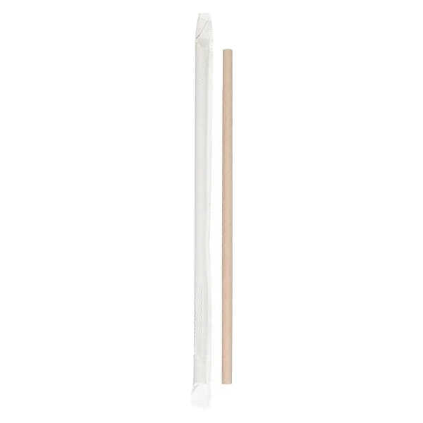 Kraft Kağıt Pipet Kağıt Sargılı 6x197 mm