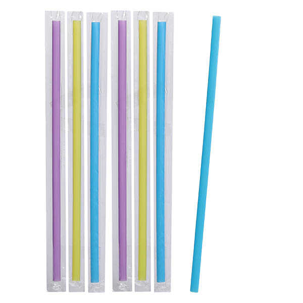 Jelatinli Körüksüz Frozen Pipet - 24 cm uzunluğunda, tekli jelatin ambalaja sarılı, körüksüz renkli frozen pipet.

Aynı pakette mor, yeşil, sarı, mavi renklerde pipet bulunmaktadır.

Renkleriyle içeceklere şık bir sunum sağlar.

Jelatinli Körüksüz Pipet hijyene ve müşterilerine önem veren restaurant, cafe vb. işletmelerin kullanımlarına uygundur.