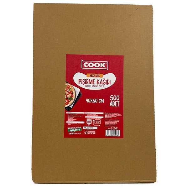 Cook Edt Yağlı Pişirme Kağıdı Beyaz 40x60 cm 500 Yaprak - Cook Edt Yağlı Pişirme Kağıdı Beyaz 40x60 cm 500 Yaprak, 40 cm genişliğinde, 60 cm uzunluğunda kaliteli catering, cafe ve restaurant mutfaklarına uygun yağlı pişirme kağıdıdır.

Yağlı pişirme kağıdı, fırında pişen yemeklerin fırın tepsisine yağ sürülmesine gerek kalmadan yapışmasına engel olur.

Restaurant, cafe, pastahane ve otellerde kullanımı kolay, hazır kesilmiş 40x60 cm yağlı kağıttır.