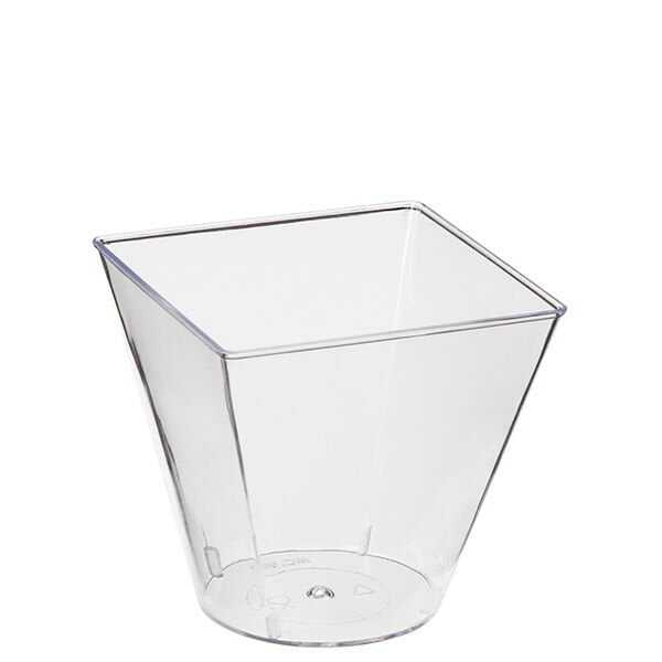 Plastik Mini Kap 120 cc Şeffaf - 120 cc hacminde plastik şeffaf prizma mini kaptır. Uyumlu kapak: Prizma kaba uyumlu kapak siparişi verebilmek için Plastik Mini Kap 120 cc Kapağı.
Kapak ayrıca satılmaktadır.
Kokteyller, partiler ve her türlü organizasyonlarda aperatif yiyeceklerin sunumunda şık bir görünüm sağlar. Porsiyonluk tatlı, salata, zeytinyağlı veya sıcak-soğuk mezelerin sunumları için idealdir.
Ayrıca ürünün beyaz ve siyah renkleri de mevcuttur.