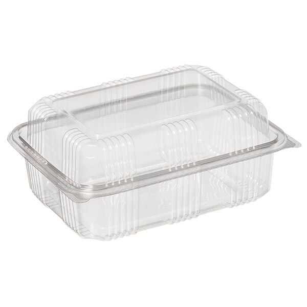 Limera Sızdırmaz Gıda Kabı 1500cc 32gr Bombe Kapak - 13 cm eninde, 19 cm uzunluğunda, 10 cm yüksekliğinde 1500 cc kapasiteli yaklaşık 32 gr kendinden bombe kapaklı, tek kullanımlık, şeffaf, sızdırmaz plastik gıda kabıdır.
Her türlü salata, meze ve benzeri yiyeceklerin paket servis ile gönderimi esnasında akmasını ve dökülmesini engeller.
Sızdırmaz gıda kapları 150cc, 250cc, 375cc, 500 cc, 750 cc, 1000 cc, 1500cc ve 2000 cc olarak mevcuttur.
