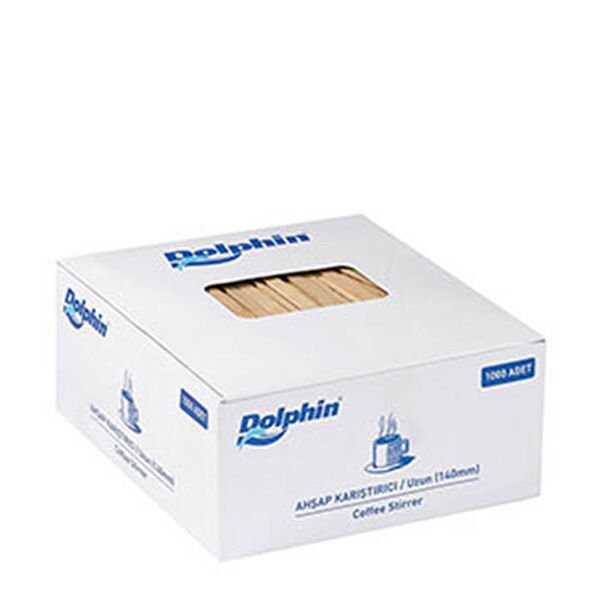 Dolphin Tahta Karıştırıcı 10 cm - Dolphin Tahta Karıştırıcı (sargısız) 10 cm uzunluğunda tahtadan yapılmıştır, çay ve kahvede tahta (ahşap) karıştırıcı olarak kullanılmaktadır.
Kaliteli malzemeden olup, su çekmez, tahta karıştırıcıdır.
Tahta çay çubuğu olarak da bilinmekte olan bu karıştırıcıyı ofis ortamlarında kullanabilirsiniz.
Yenilenebilen kaynaklardan üretilmiş çevreye duyarlı bir üründür. Geri dönüştürülebilir.
