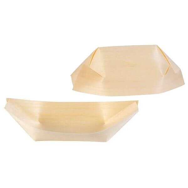 Bambu Kayık Tabak Düz 12 x 5 cm - 12 cm uzunluğunda, 5 cm eninde, 2 cm kayık şekilli bambudan üretilmiş kokteyl ve tadım tabağıdır.

Özellikle catering firmalarının parti, kokteyl, davet ve organizasyonlarınızda kullanabileceğiniz dekoratif ve şık bir üründür.

%100 doğal ve doğaya geri dönüşümlü, gıda ile temasa uygun bambu malzemeden üretilmiştir.