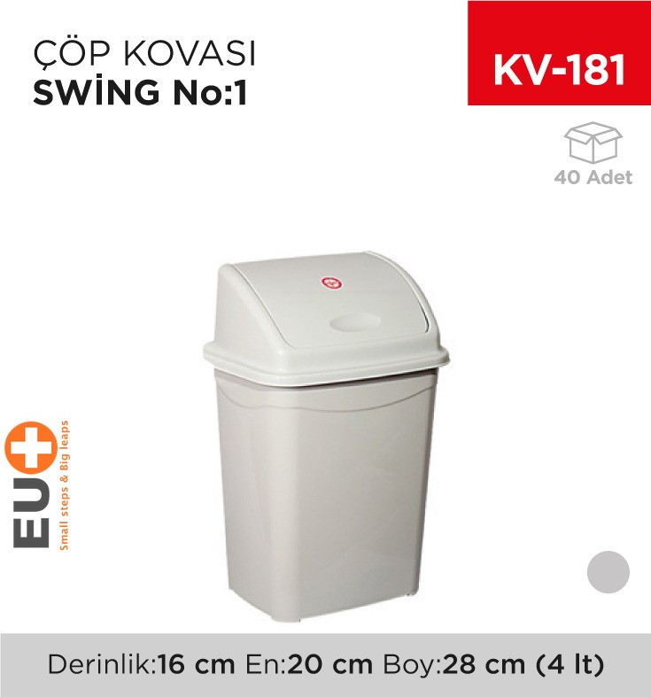 SWİNG ÇÖP KOVASI NO:1 (4 LT) (UP 114) - 1. Minimum sipariş tutarı 5.000TL'dir (KDV hariç).
2. Fiyatlarımız İzmir teslim fiyatlarıdır; kargo ücreti Kargo ve Teslimat Politikası'na göre hesaplanır (₺100.000 ve üzeri siparişlerde ücretsiz).
3. Spot ve sipariş üzerine tedarik edilen ürünlerde stok durumu ve teslim süresi sipariş onayında bildirilir.
4. Kusurlu, hasarlı veya yanlış gönderilen ürünler, teslimden itibaren 14 gün içinde bildirilmesi hâlinde iade alınır.
5. Şahıs şirketlerine ve tüzel kişilere faturalı satış yapılmaktadır; bireysel tüketicilere satış yapılmamaktadır.