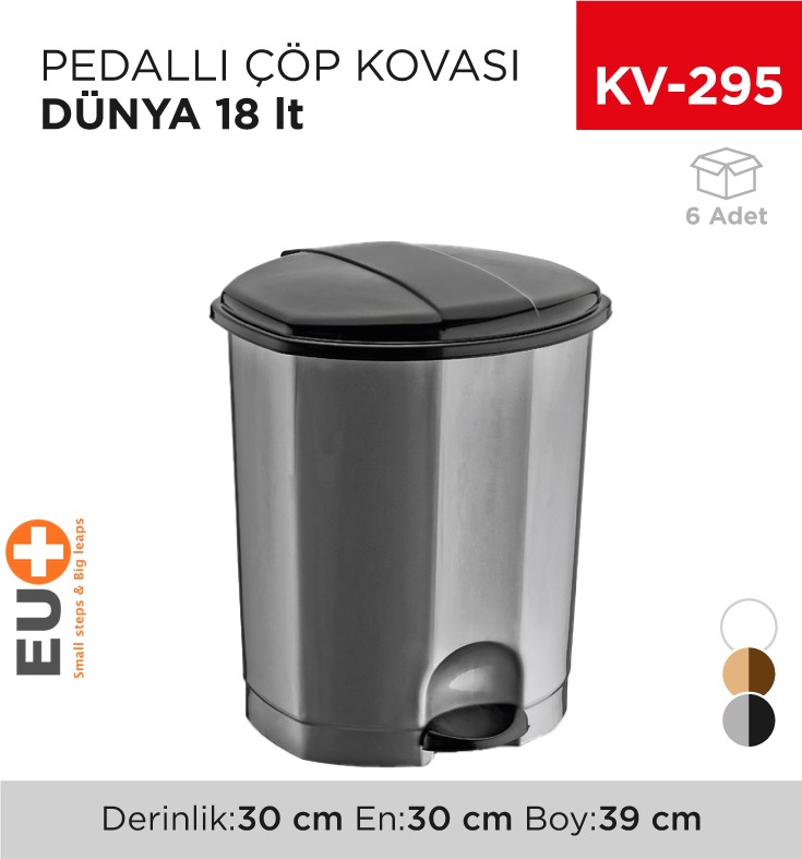 PEDALLI ÇÖP KOVASI DÜNYA 18 LT (01013) - 1. Minimum sipariş tutarı 5.000TL'dir (KDV hariç).
2. Fiyatlarımız İzmir teslim fiyatlarıdır; kargo ücreti Kargo ve Teslimat Politikası'na göre hesaplanır (₺100.000 ve üzeri siparişlerde ücretsiz).
3. Spot ve sipariş üzerine tedarik edilen ürünlerde stok durumu ve teslim süresi sipariş onayında bildirilir.
4. Kusurlu, hasarlı veya yanlış gönderilen ürünler, teslimden itibaren 14 gün içinde bildirilmesi hâlinde iade alınır.
5. Şahıs şirketlerine ve tüzel kişilere faturalı satış yapılmaktadır; bireysel tüketicilere satış yapılmamaktadır.