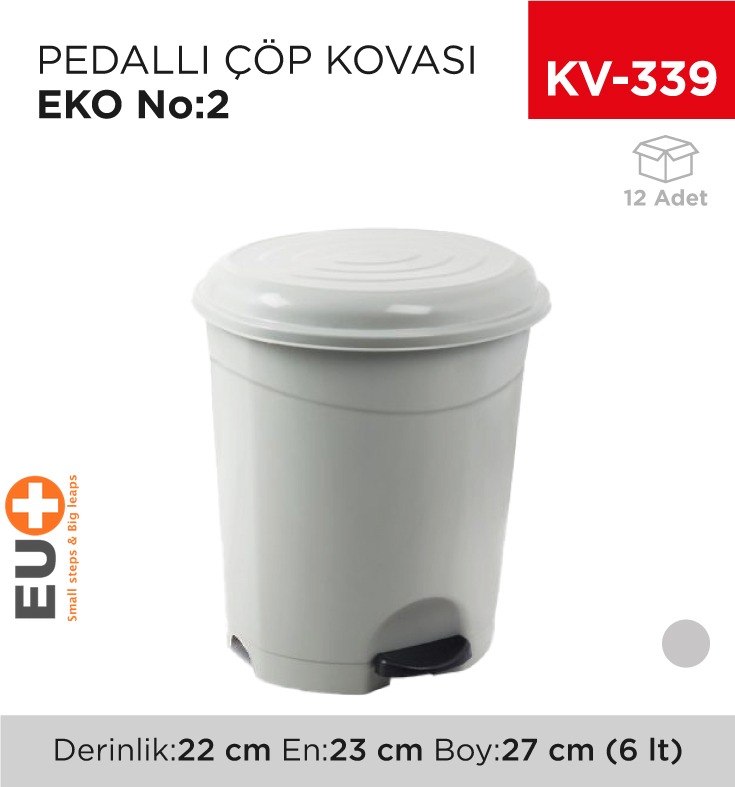 PEDALLI ÇÖP KOVASI EKO NO:2 (6 LT) (UP 124) - 1. Minimum sipariş tutarı 5.000TL'dir (KDV hariç).
2. Fiyatlarımız İzmir teslim fiyatlarıdır; kargo ücreti Kargo ve Teslimat Politikası'na göre hesaplanır (₺100.000 ve üzeri siparişlerde ücretsiz).
3. Spot ve sipariş üzerine tedarik edilen ürünlerde stok durumu ve teslim süresi sipariş onayında bildirilir.
4. Kusurlu, hasarlı veya yanlış gönderilen ürünler, teslimden itibaren 14 gün içinde bildirilmesi hâlinde iade alınır.
5. Şahıs şirketlerine ve tüzel kişilere faturalı satış yapılmaktadır; bireysel tüketicilere satış yapılmamaktadır.