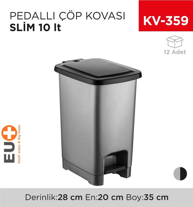 PEDALLI ÇÖP KOVASI SLİM 10 LT (4280) - 1. Minimum sipariş tutarı 5.000TL'dir (KDV hariç).
2. Fiyatlarımız İzmir teslim fiyatlarıdır; kargo ücreti Kargo ve Teslimat Politikası'na göre hesaplanır (₺100.000 ve üzeri siparişlerde ücretsiz).
3. Spot ve sipariş üzerine tedarik edilen ürünlerde stok durumu ve teslim süresi sipariş onayında bildirilir.
4. Kusurlu, hasarlı veya yanlış gönderilen ürünler, teslimden itibaren 14 gün içinde bildirilmesi hâlinde iade alınır.
5. Şahıs şirketlerine ve tüzel kişilere faturalı satış yapılmaktadır; bireysel tüketicilere satış yapılmamaktadır.