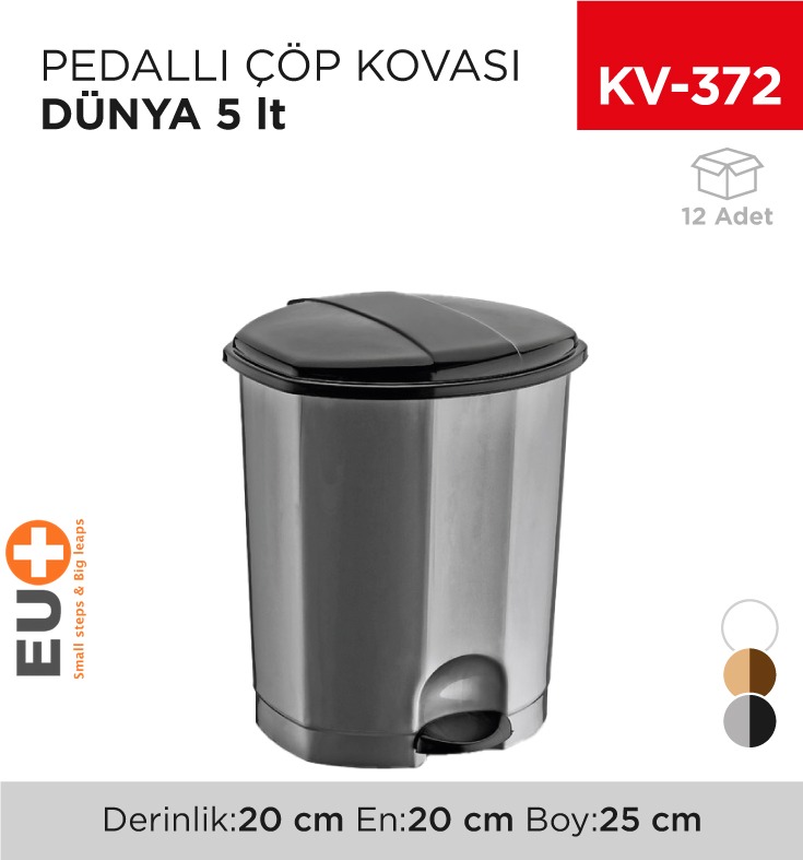 PEDALLI ÇÖP KOVASI DÜNYA 5 LT(01010) - 1. Minimum sipariş tutarı 5.000TL'dir (KDV hariç).
2. Fiyatlarımız İzmir teslim fiyatlarıdır; kargo ücreti Kargo ve Teslimat Politikası'na göre hesaplanır (₺100.000 ve üzeri siparişlerde ücretsiz).
3. Spot ve sipariş üzerine tedarik edilen ürünlerde stok durumu ve teslim süresi sipariş onayında bildirilir.
4. Kusurlu, hasarlı veya yanlış gönderilen ürünler, teslimden itibaren 14 gün içinde bildirilmesi hâlinde iade alınır.
5. Şahıs şirketlerine ve tüzel kişilere faturalı satış yapılmaktadır; bireysel tüketicilere satış yapılmamaktadır.