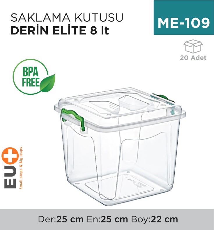 SAKLAMA KUTUSU DERİN ELİTE 8 LT (2652)