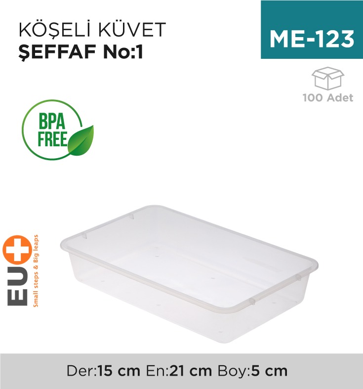 KÖŞELİ KÜVET ŞEFFAF NO.1 (1450)