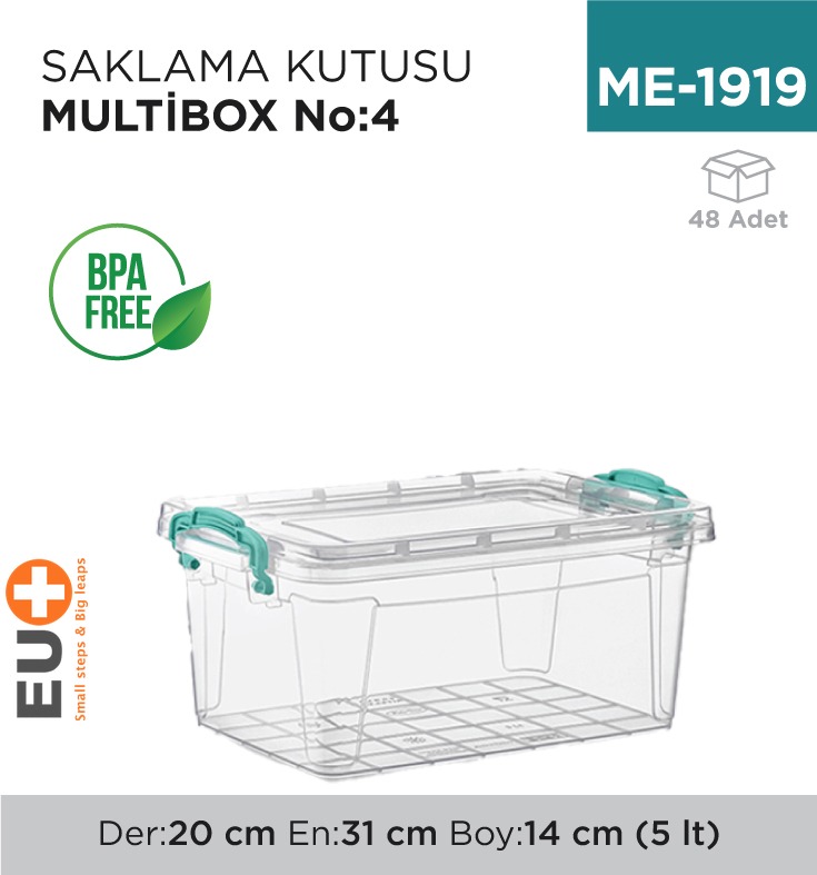 SAKLAMA KUTUSU M.BOX NO:4 (5 LT) (E-503)