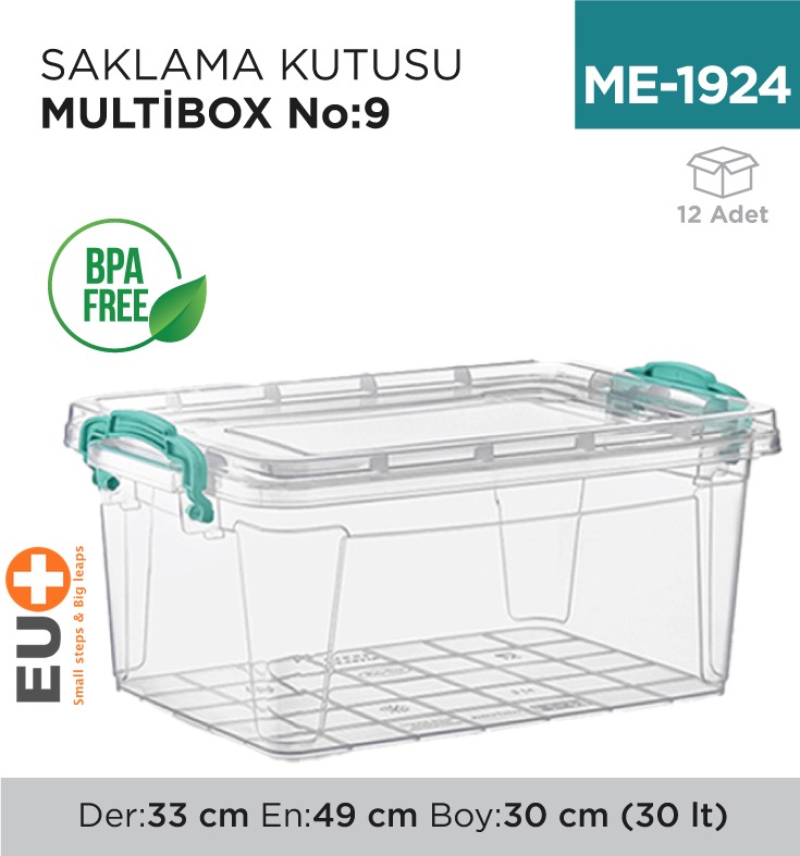 SAKLAMA KUTUSU M.BOX NO:9 (30 LT) (E-508) - 1. Minimum sipariş tutarı 5.000TL'dir (KDV hariç).
2. Fiyatlarımız İzmir teslim fiyatlarıdır; kargo ücreti Kargo ve Teslimat Politikası'na göre hesaplanır (₺100.000 ve üzeri siparişlerde ücretsiz).
3. Spot ve sipariş üzerine tedarik edilen ürünlerde stok durumu ve teslim süresi sipariş onayında bildirilir.
4. Kusurlu, hasarlı veya yanlış gönderilen ürünler, teslimden itibaren 14 gün içinde bildirilmesi hâlinde iade alınır.
5. Şahıs şirketlerine ve tüzel kişilere faturalı satış yapılmaktadır; bireysel tüketicilere satış yapılmamaktadır.