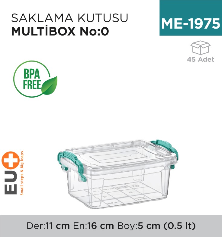 SAKLAMA KUTUSU M.BOX NO:0 (0.5 LT) (E-499) - 1. Minimum sipariş tutarı 5.000TL'dir (KDV hariç).
2. Fiyatlarımız İzmir teslim fiyatlarıdır; kargo ücreti Kargo ve Teslimat Politikası'na göre hesaplanır (₺100.000 ve üzeri siparişlerde ücretsiz).
3. Spot ve sipariş üzerine tedarik edilen ürünlerde stok durumu ve teslim süresi sipariş onayında bildirilir.
4. Kusurlu, hasarlı veya yanlış gönderilen ürünler, teslimden itibaren 14 gün içinde bildirilmesi hâlinde iade alınır.
5. Şahıs şirketlerine ve tüzel kişilere faturalı satış yapılmaktadır; bireysel tüketicilere satış yapılmamaktadır.