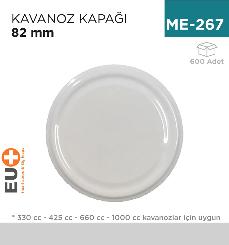 CAM KAVANOZ KAPAĞI 83MM