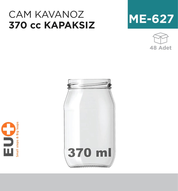 CAM KAVANOZ 370 CC KAPAKSIZ - 1. Minimum sipariş tutarı 5.000TL'dir (KDV hariç).
2. Fiyatlarımız İzmir teslim fiyatlarıdır; kargo ücreti Kargo ve Teslimat Politikası'na göre hesaplanır (₺100.000 ve üzeri siparişlerde ücretsiz).
3. Spot ve sipariş üzerine tedarik edilen ürünlerde stok durumu ve teslim süresi sipariş onayında bildirilir.
4. Kusurlu, hasarlı veya yanlış gönderilen ürünler, teslimden itibaren 14 gün içinde bildirilmesi hâlinde iade alınır.
5. Şahıs şirketlerine ve tüzel kişilere faturalı satış yapılmaktadır; bireysel tüketicilere satış yapılmamaktadır.