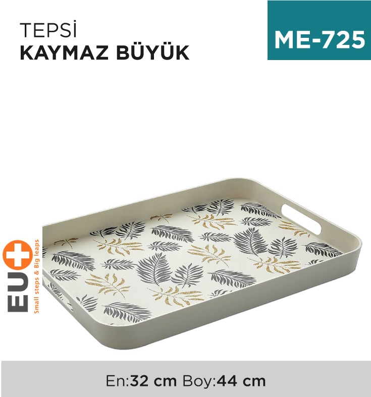 TEPSİ KAYMAZ BÜYÜK 32 CM*44 CM (770) - 1. Minimum sipariş tutarı 5.000TL'dir (KDV hariç).
2. Fiyatlarımız İzmir teslim fiyatlarıdır; kargo ücreti Kargo ve Teslimat Politikası'na göre hesaplanır (₺100.000 ve üzeri siparişlerde ücretsiz).
3. Spot ve sipariş üzerine tedarik edilen ürünlerde stok durumu ve teslim süresi sipariş onayında bildirilir.
4. Kusurlu, hasarlı veya yanlış gönderilen ürünler, teslimden itibaren 14 gün içinde bildirilmesi hâlinde iade alınır.
5. Şahıs şirketlerine ve tüzel kişilere faturalı satış yapılmaktadır; bireysel tüketicilere satış yapılmamaktadır.
