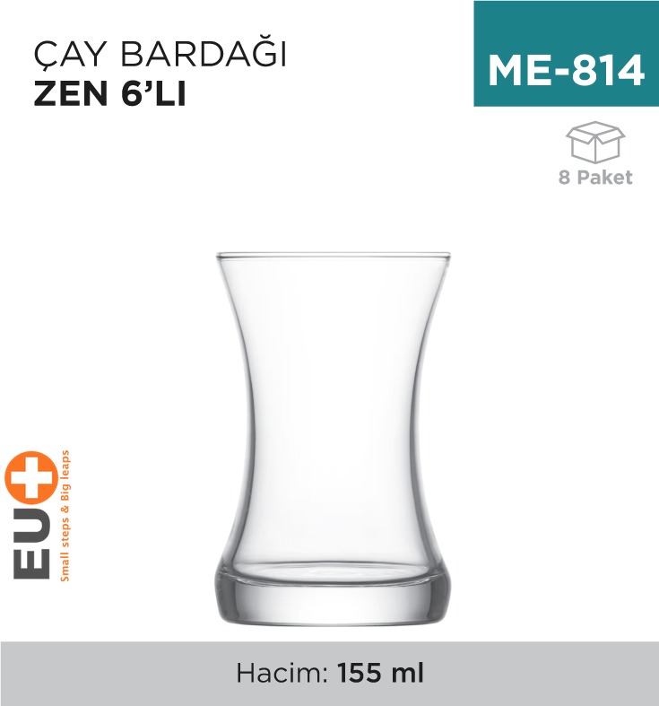 ÇAY BARDAĞI ZEN 6LI (ZEN313)